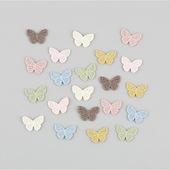 爱买就淘迷你小蝴蝶好可爱毛绒织带diy材料宠物发夹儿童发夹