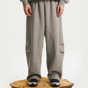 男秋冬保暖休闲宽松运动长裤 Halcyon 莱赛尔恒温空气层卫裤