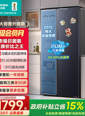超薄大容量海信556超省电冰箱