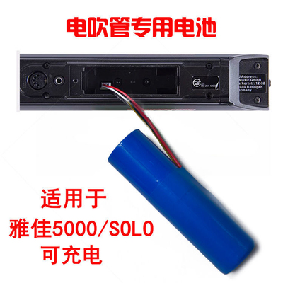 雅佳电吹管电池AKAI EWI5000专用电池18650锂电池SOLO电池18650