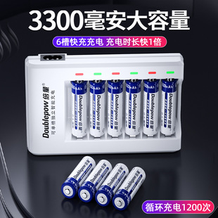 罗兰电吹管AE10/20/30专用镍氢电池3300mAh快速智能充电套装 1年