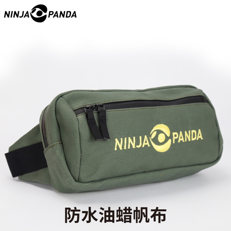 NinjaPanda油蜡帆布NOBULL腰包女