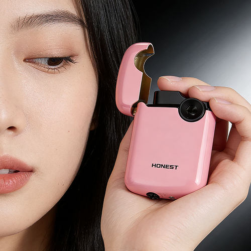 女士2026年新款女生火机防风打火机可充气女高颜值女孩送老婆金属