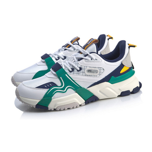 李宁休闲鞋男鞋征程支撑时尚经典鞋子男士低帮运动鞋AGCQ005