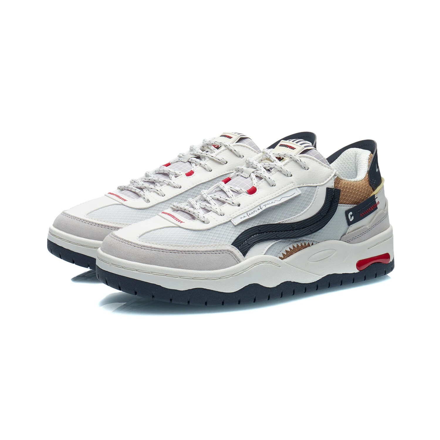 李宁男鞋冬季新款CF溯系列时尚运动鞋休闲鞋板鞋男AGCR299