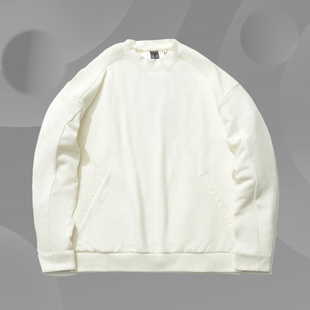 正品 圆领套头卫衣AWDR243 李宁X成龙功夫联名系列男子运动休闲时尚