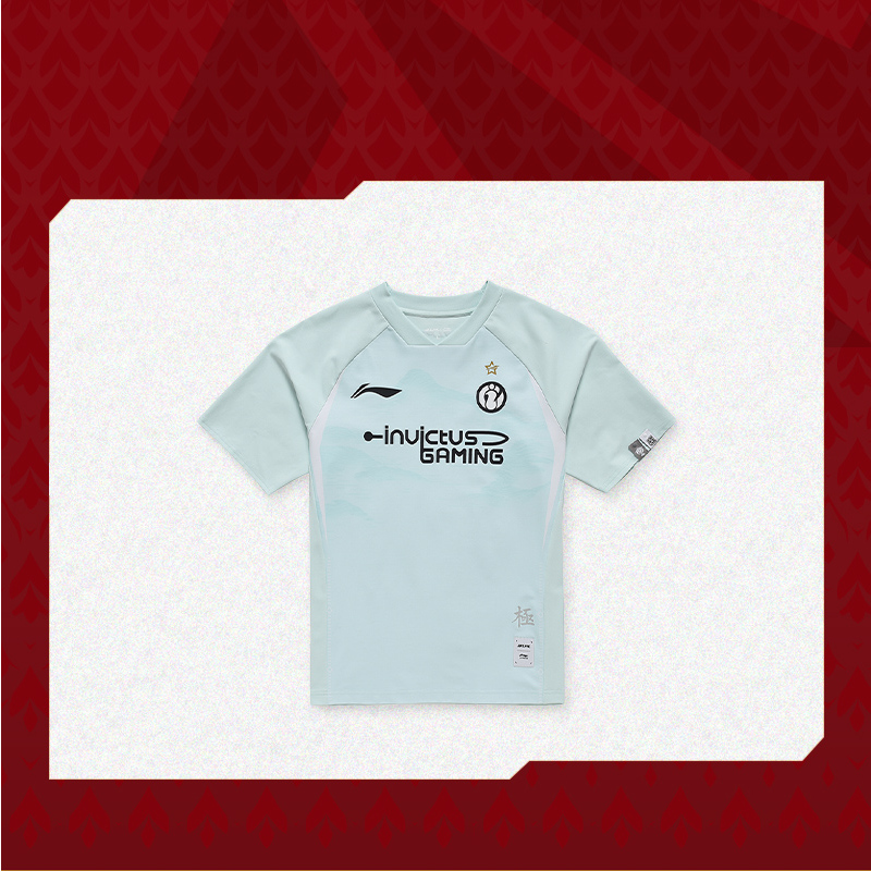 Lining/李宁正品LPL 2024赛季IG战队炫彩队服男女短袖T恤ATSU693