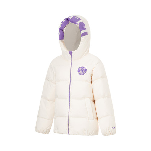 Lining/李宁正品冬季女童时尚潮流保暖短款运动羽绒服 YYMT042