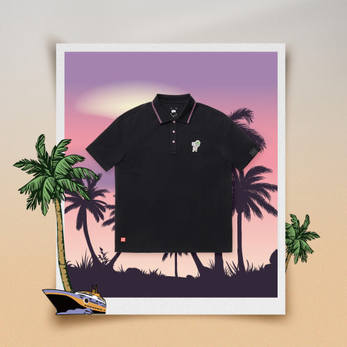 李宁正品男子时尚透气短袖POLO衫