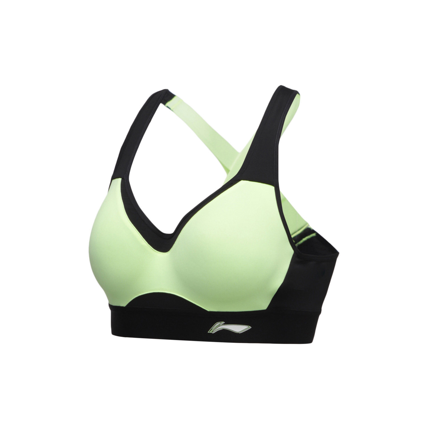 李宁子品牌运动内衣女士跑步胸衣高度支撑瑜伽弹力紧身AUBR012