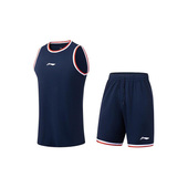 AATT023 专业篮球系列男子吸汗舒适比赛运动套装 Lining 李宁正品