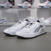 李宁正品 AGCT649 新款 男子防滑耐磨轻便低帮潮流系带休闲板鞋