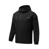 防风休闲运动连帽风衣外套AFDR399 健身速干长袖 李宁正品 男秋季