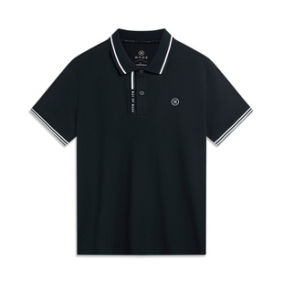 POLO衫 Lining 男子韦德系列纯色冰感透气短袖 李宁正品 APLT113 夏季