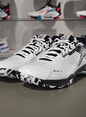 Lining/李宁正品刀锋PRO男女同款防滑减震羽毛球运动鞋AYAT005