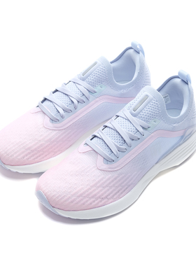 李宁女跑步鞋夏款李宁超轻17代减震运动鞋休闲网布鞋ARBQ002