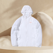 李宁正品 轻盈舒适女大童跑步系列运动风衣YFDQ054 潮流休闲时尚