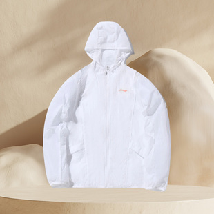 李宁正品 轻盈舒适女大童跑步系列运动风衣YFDQ054 潮流休闲时尚