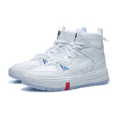 李宁正品 AGCR493 耐磨运动休闲鞋 新款 悟行系列域行男子高帮经典