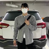 秋季薄款扣子小开衫针织衫外套圆领打底衫W8699-特P48元，男装T恤，星座1212