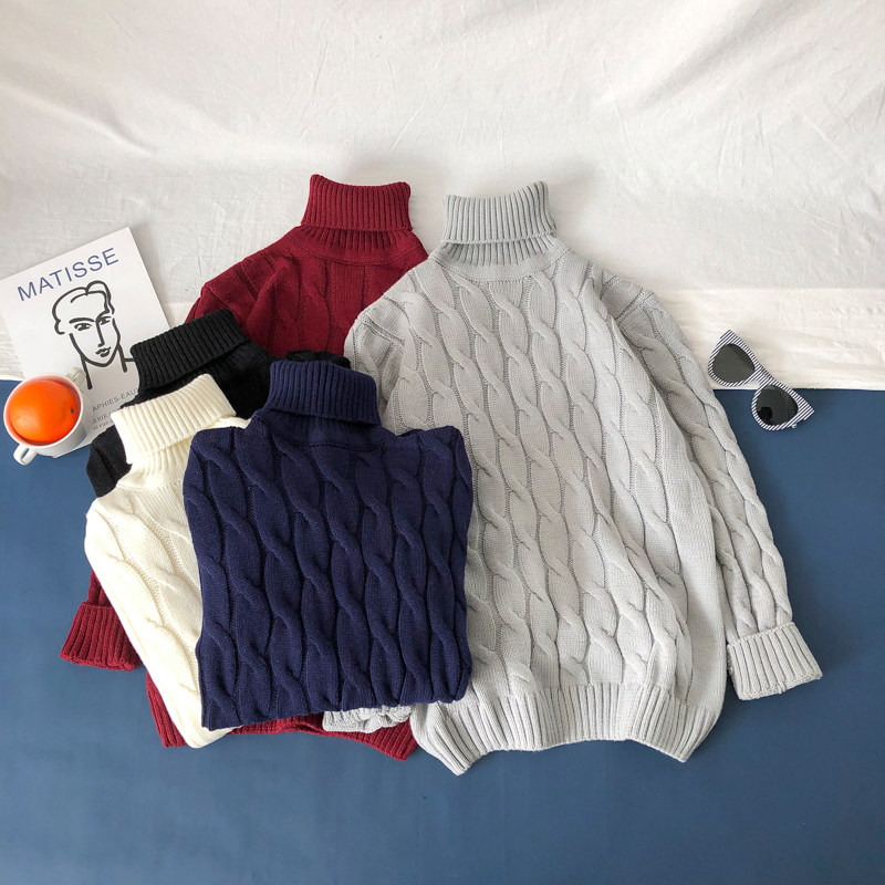纯色高领男毛衣套头针织情侣大码M9301-P45(6XL7XL300斤P55),男装针织衫/毛衣,星座1212