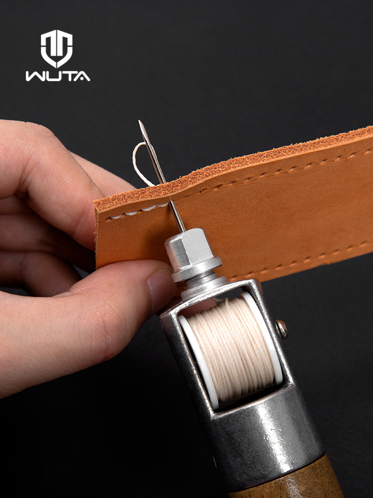 가죽 손 재봉틀 가죽 제품 재봉 장치 QIANMENTONG DIY 수제 가죽 제품 가죽 바늘 손 재봉 장치