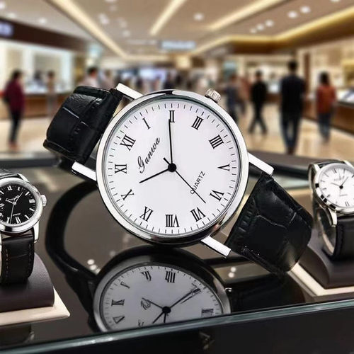 手表男表韩版简约时尚潮流防水学生全自动非机械表运动石英男士表