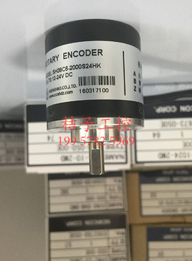 ROTARYENCODER增量型实心轴旋转编码器SH38C6-2000S24HK外径38