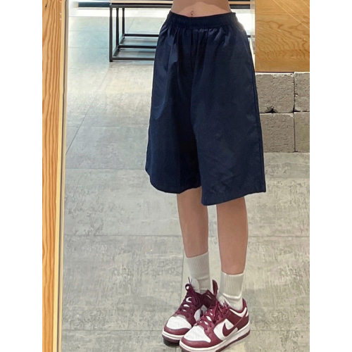 高腰日系中裤五分裤显瘦短裤