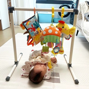 塑料管婴儿吊杆玩具架DIY短影片婴儿解放双手哄娃神奇人类幼崽日