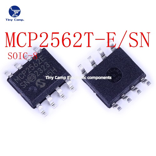 正品原装 MCP2562T-E/SN SOIC-8 高速CAN收发器带VIO电平转换引脚