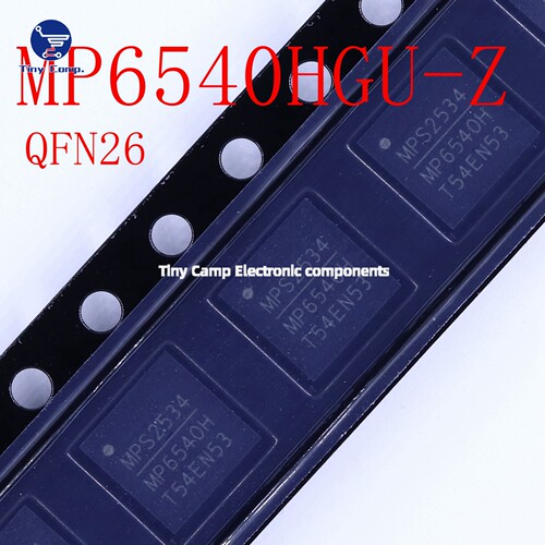正品保障 MP6540HGU-Z QFN26 三相无刷直流电机集成功率级芯片