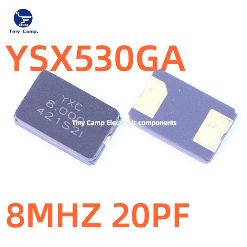现货直拍 YXC 5032 2脚8MHZ YSX530GA 20PF ±10PPM XG1SI-111-8M