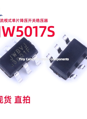 现货直拍 JW5017S SOT-23-6印字JWBVJ电流模式单片降压开关稳压器