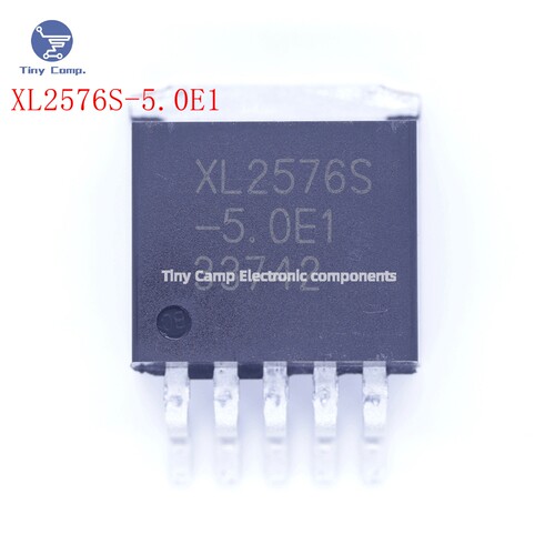 现货直拍 原装芯龙XL2576S-5.0E1 TO-263-5 降压型DC-DC电源芯片