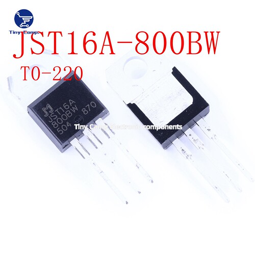 现货实拍 JST16A-800BW TO-220  16A电流800V 三象限双向可控硅