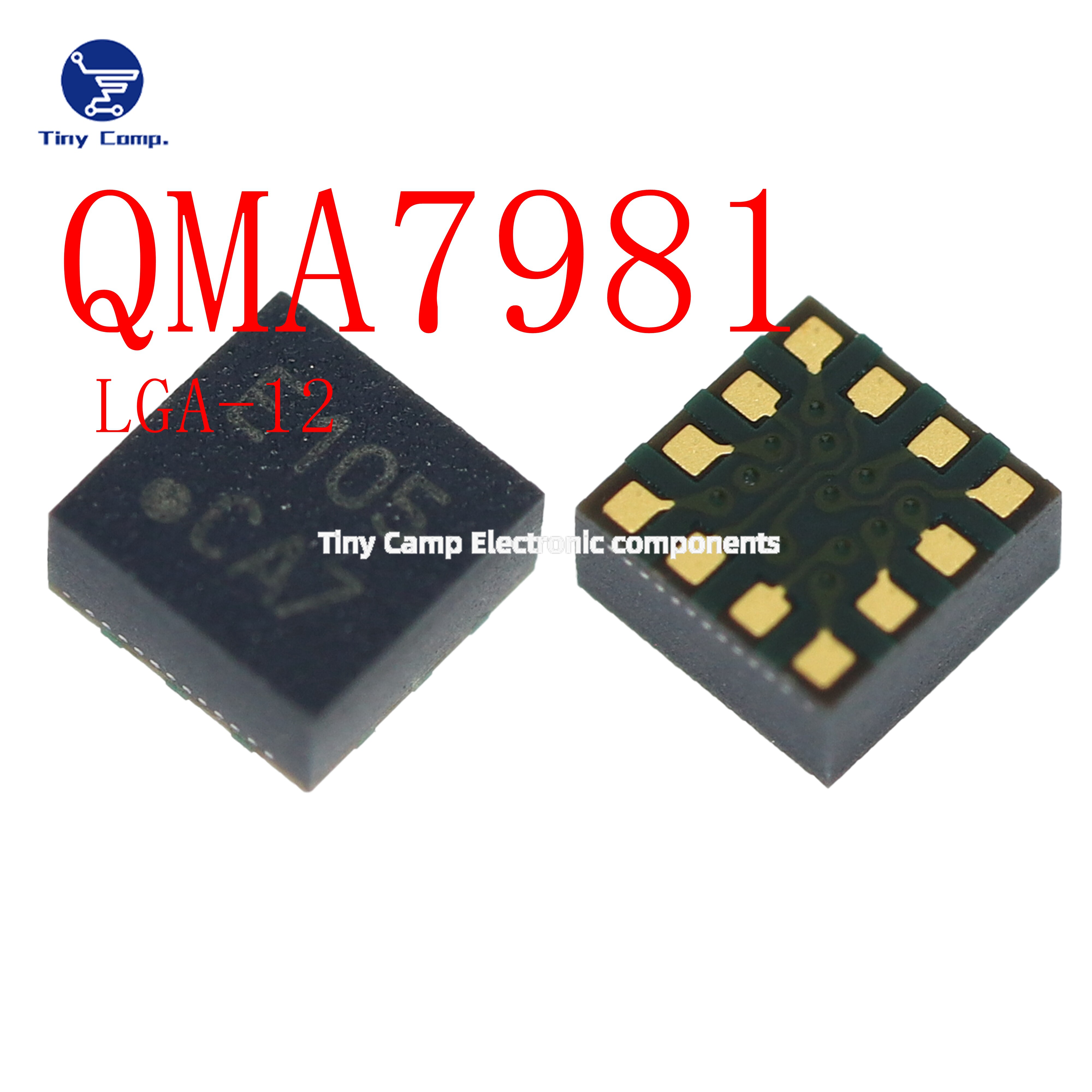 现货实拍 QMA7981 LGA-12 3轴加速度计超低功耗3轴 MEMS 加速度计 - 实物图