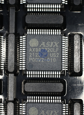 实图拍摄 AX88772CLF LQFP-64 以太网芯片IC正品现货ASXI亚信