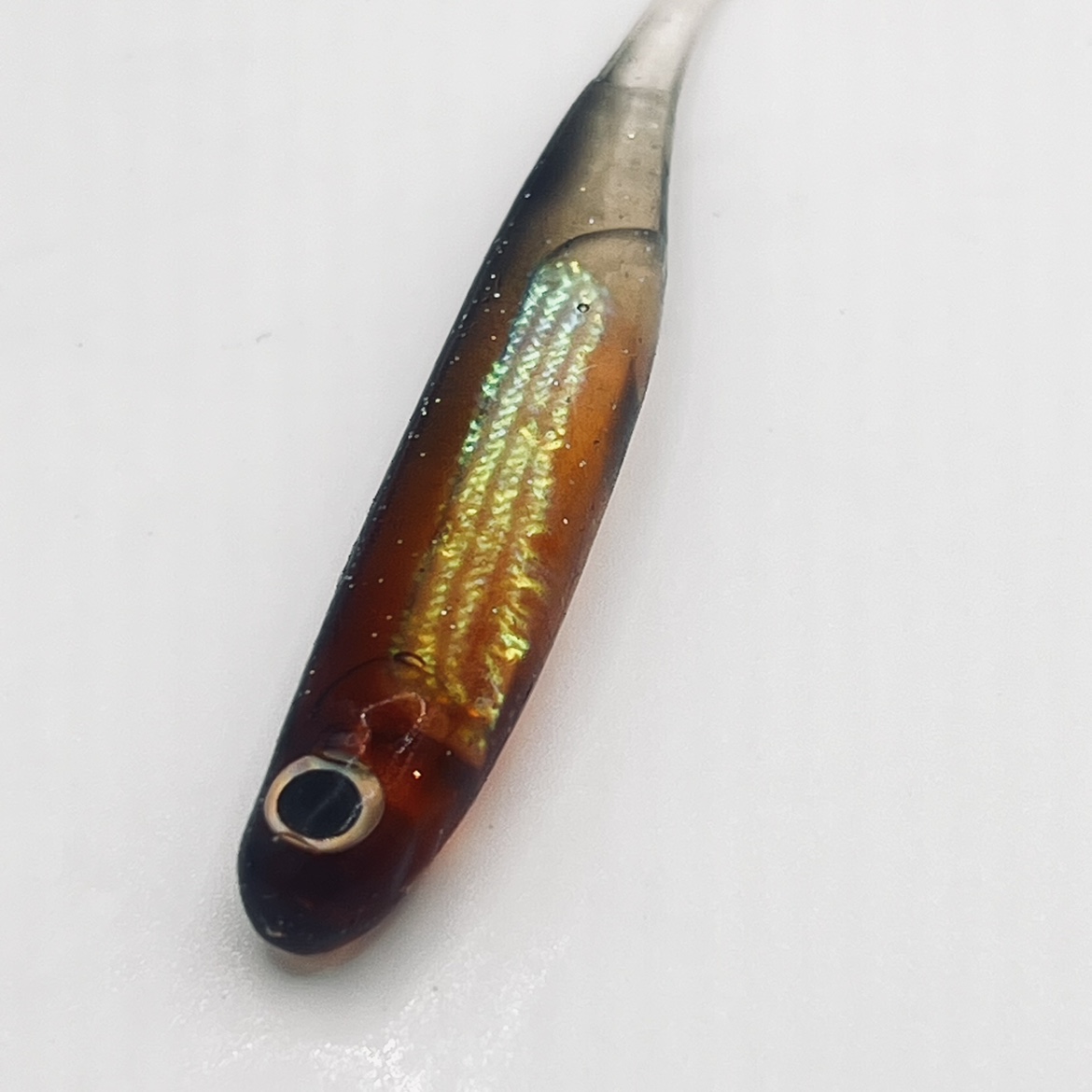 路亚T尾10厘米6克内镭射诺比仿真鱼细长尾鲈鱼专用