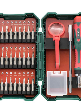 勒塔LETA31件精密螺丝刀手机笔记本电脑拆机维修工具套装LT-SD108