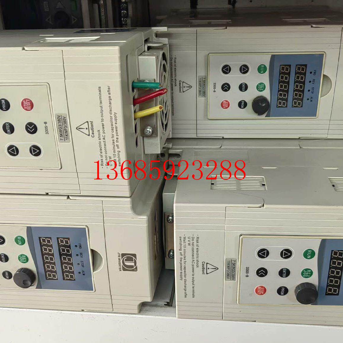 金田变频器jte320s 330s v0075g3 7.5kw/11kw  二手拆机测试包好