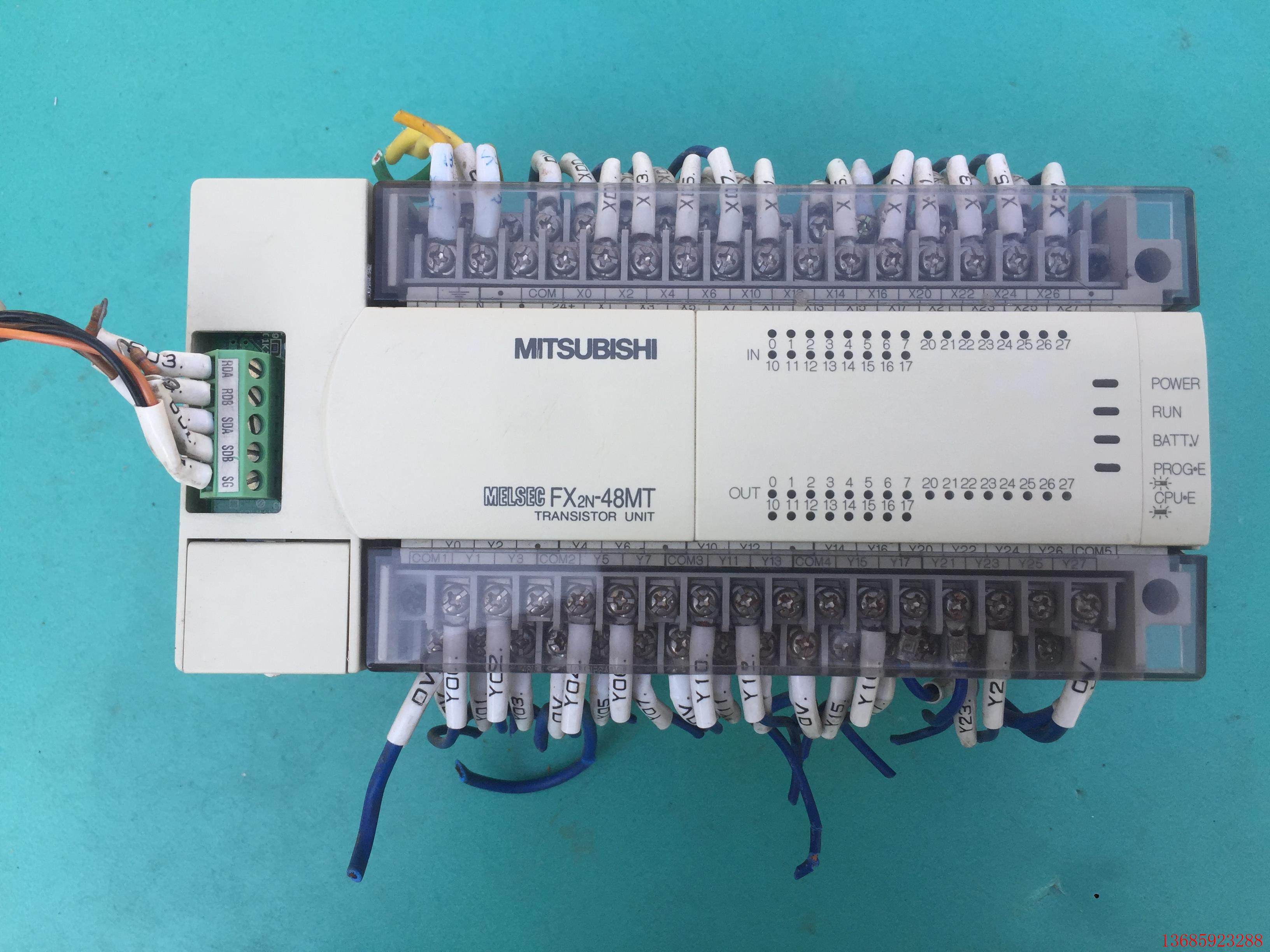 fx2n-48ms/fx2n-48mt/fx2n-48er拆机三菱 功能完好  议价