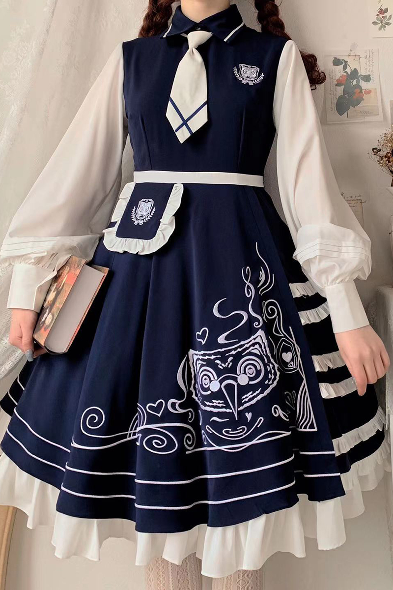 学院风制服洛丽塔长裙