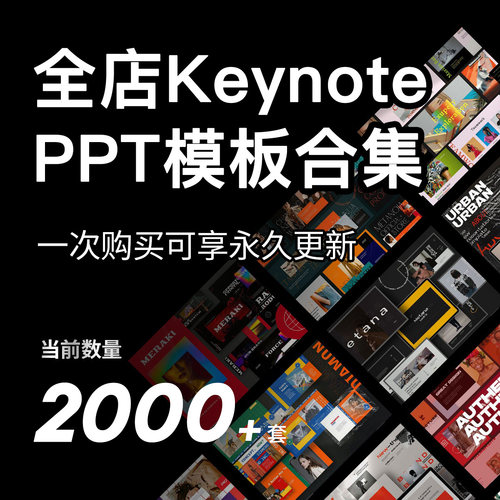 2000+套创意品牌营销报表简历PPT幻灯片Keynote演示文稿模板下载