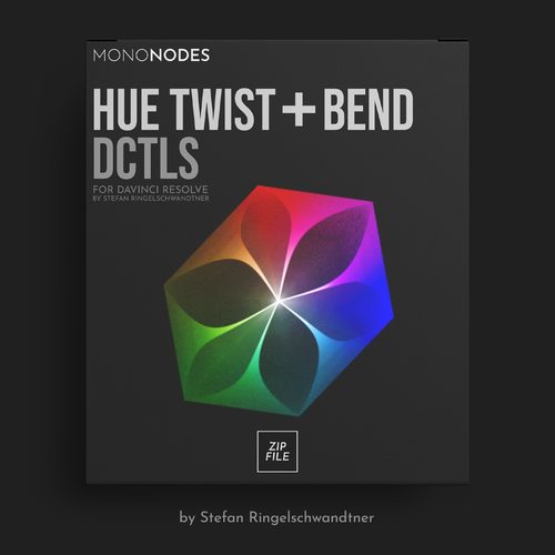色相偏移视频调色达芬奇DCTL节点预设 HUE TWIST/BEND DCTL v2.1