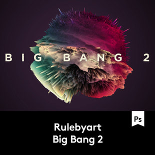 25款潮流抽象爆炸3D渲染球体星球背景纹理PS设计素材 B2020112702