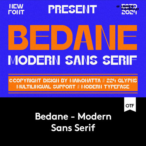 现代时尚潮流几何风海报杂志包装标题徽标LOGO设计PSAI英文字体