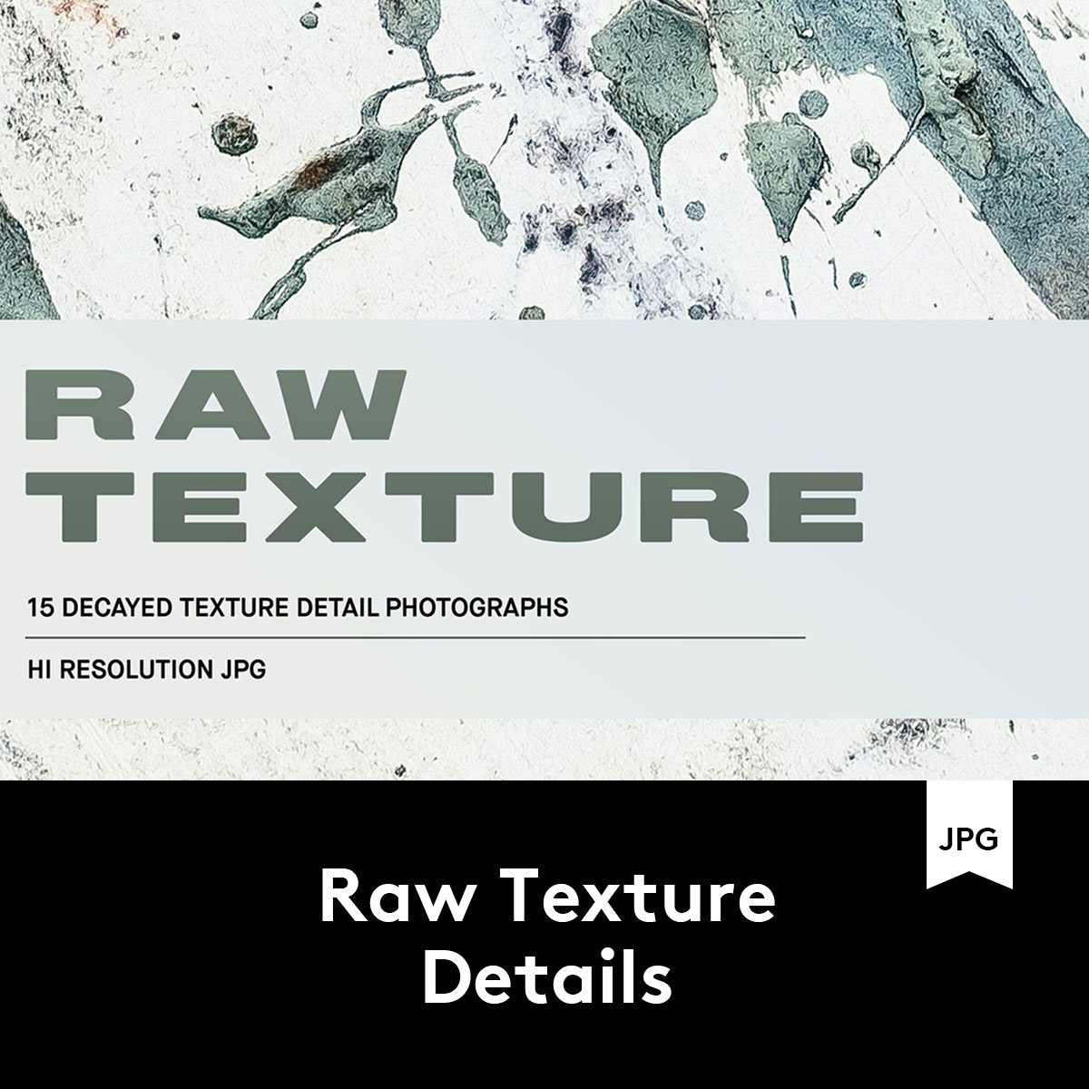 Raw Texture Details 15款做旧破碎污渍背景纹理素材 B2020071001