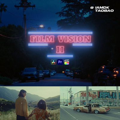 Serr FilmVision V2 Powergrade + LUT柯达500T/250D胶片模拟调色