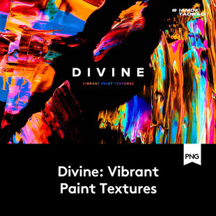 超现实主义迷幻炫彩丙烯酸油漆纹理抽象艺术高清背景图片设计素材